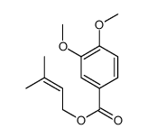 3,4-Dimethoxybenzoic acid 3-methyl-2-butenyl ester picture