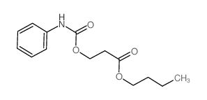 butyl 3-(phenylcarbamoyloxy)propanoate picture