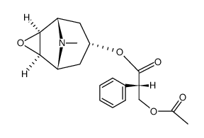 O-acetylscopolamine Structure