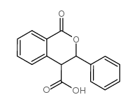 1-氧代-3-苯基-3,4-二氢-1H-异色烯-4-羧酸结构式