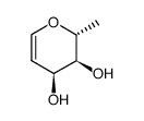 (2R,3S,4S)-2-methyl-3,4-dihydro-2H-pyran-3,4-diol Structure