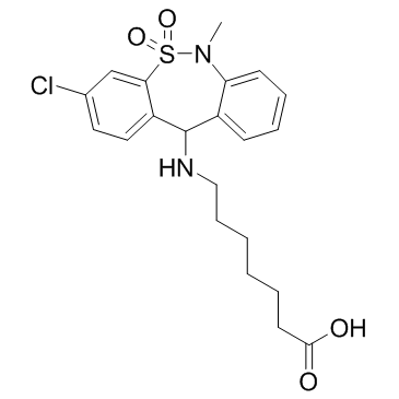 Tianeptine Structure