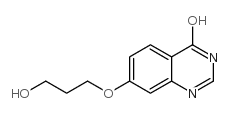 7-(2-羟基氧基乙氧基)-4(1H)-喹唑啉结构式