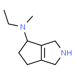 Cyclopenta[c]pyrrol-4-amine, N-ethyl-1,2,3,4,5,6-hexahydro-N-methyl- (9CI) picture