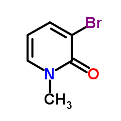 3-Bromo-1-methyl-2(1H)-pyridinone Structure