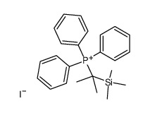 triphenyl(2-(trimethylsilyl)propan-2-yl)phosphonium iodide Structure