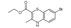 ethyl 7-bromo-3-methyl-4H-1,4-benzothiazine-2-carboxylate Structure