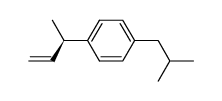 1-isobutyl-4-[(R)-1-methylallyl]benzene Structure