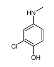 Phenol,2-chloro-4-(methylamino)-结构式