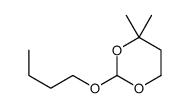 2-butoxy-4,4-dimethyl-1,3-dioxane Structure