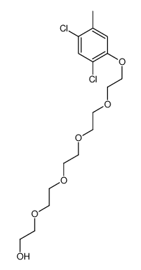 14-(2,4-dichloro-5-methylphenoxy)-3,6,9,12-tetraoxatetradecan-1-ol结构式