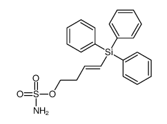 4-triphenylsilylbut-3-enyl sulfamate Structure