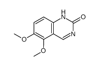 5,6-二甲氧基-喹唑啉-2(1H)-酮结构式