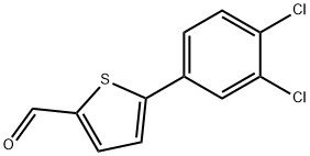 5-(3,4-dichlorophenyl)thiophene-2-carbaldehyde图片