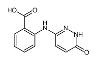 Benzoic acid, 2-[(1,6-dihydro-6-oxo-3-pyridazinyl)amino] Structure