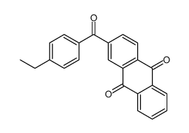 2-(4-ethylbenzoyl)anthracene-9,10-dione结构式