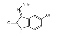 5-chloro-3-diazo-1,3-dihydro-2H-indol-2-one Structure