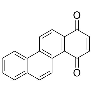 1,4-Chrysenequinone Structure