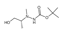 Hydrazinecarboxylic acid, 2-(2-hydroxy-1-methylethyl)-2-methyl-, 1,1-结构式