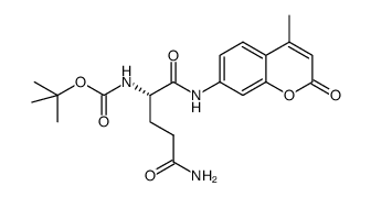 Boc-Gln-AMC Structure