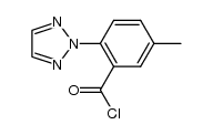 2-(2H-1,2,3-triazol-2-yl)-5-Methyl-benzoyl chloride picture