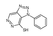 1-phenyl-6H-triazolo[4,5-d]pyridazine-7-thione Structure