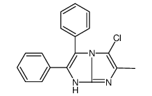 3-chloro-2-methyl-5,6-diphenyl-1H-imidazo[1,2-a]imidazole结构式