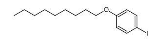 1-iodo-4-nonyloxybenzene结构式