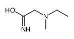 2-(ETHYLMETHYLAMINO)ACETAMIDE结构式