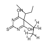 Thiobutabarbital-d5 Structure