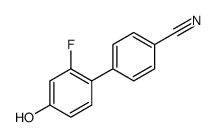 4-(2-fluoro-4-hydroxyphenyl)benzonitrile结构式