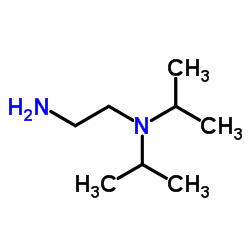 N,N-二异丙基乙二胺结构式