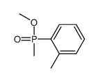 1-[methoxy(methyl)phosphoryl]-2-methylbenzene结构式