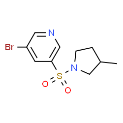 3-bromo-5-(3-Methylpyrrolidin-1-ylsulfonyl)pyridine picture