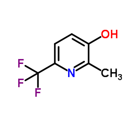 2-Methyl-6-(trifluoromethyl)-3-pyridinol structure