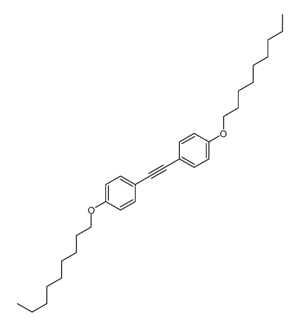 1-nonoxy-4-[2-(4-nonoxyphenyl)ethynyl]benzene结构式