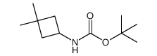 1,1-dimethylethyl (3,3-dimethylcyclobutyl)carbamate Structure