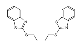 2-[4-(1,3-benzothiazol-2-ylsulfanyl)butylsulfanyl]-1,3-benzothiazole Structure