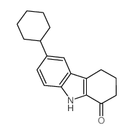 6-CYCLOHEXYL-2,3,4,9-TETRAHYDRO-CARBAZOL-1-ONE Structure