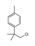 1-(1-chloro-2-methylpropan-2-yl)-4-methylbenzene Structure