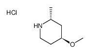 (2R,4S)-4-methoxy-2-methylpiperidine hydrochloride picture