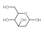 a-D-lyxo-Hexopyranose, 2-deoxy-结构式