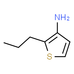 3-Thiophenamine,2-propyl-(9CI)结构式