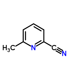 2-氰基-6-甲基吡啶结构式