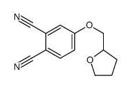 4-(oxolan-2-ylmethoxy)benzene-1,2-dicarbonitrile Structure