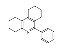 1,2,3,4,7,8,9,10-octahydro-6-phenylphenanthridine结构式