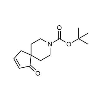 tert-Butyl 1-oxo-8-azaspiro[4.5]dec-2-ene-8-carboxylate structure