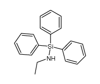 ethyl-triphenylsilanyl-amine结构式