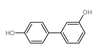 [1,1'-biphenyl]-3,4'-diol结构式