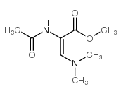 METHYL 2-ACETYLAMINO-3-DIMETHYLAMINOPROPENOATE Structure